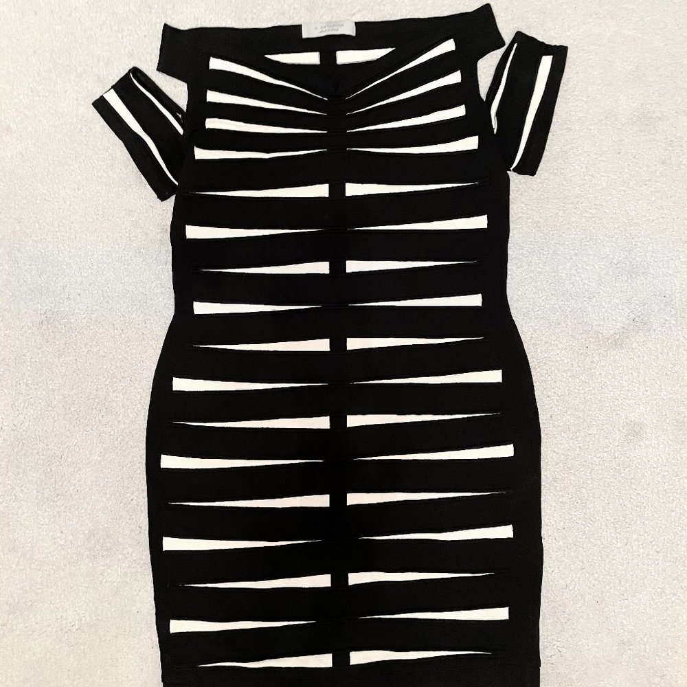 D.Exterior Bodycon Midi Dress Size XL